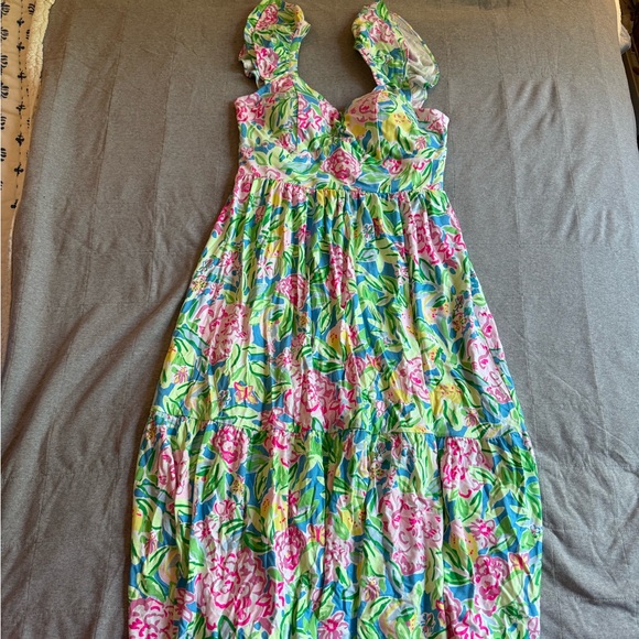 Lilly Pulitzer Dresses & Skirts - NWT Lilly Pulitzer Bayleigh Flutter Sleeve Dress